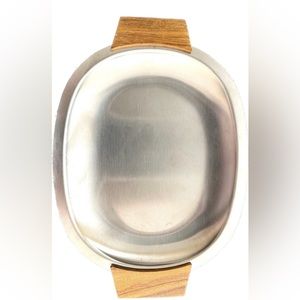 🎄 INTERPUR MCM Butter Dish stainless steel made in Japan EUC